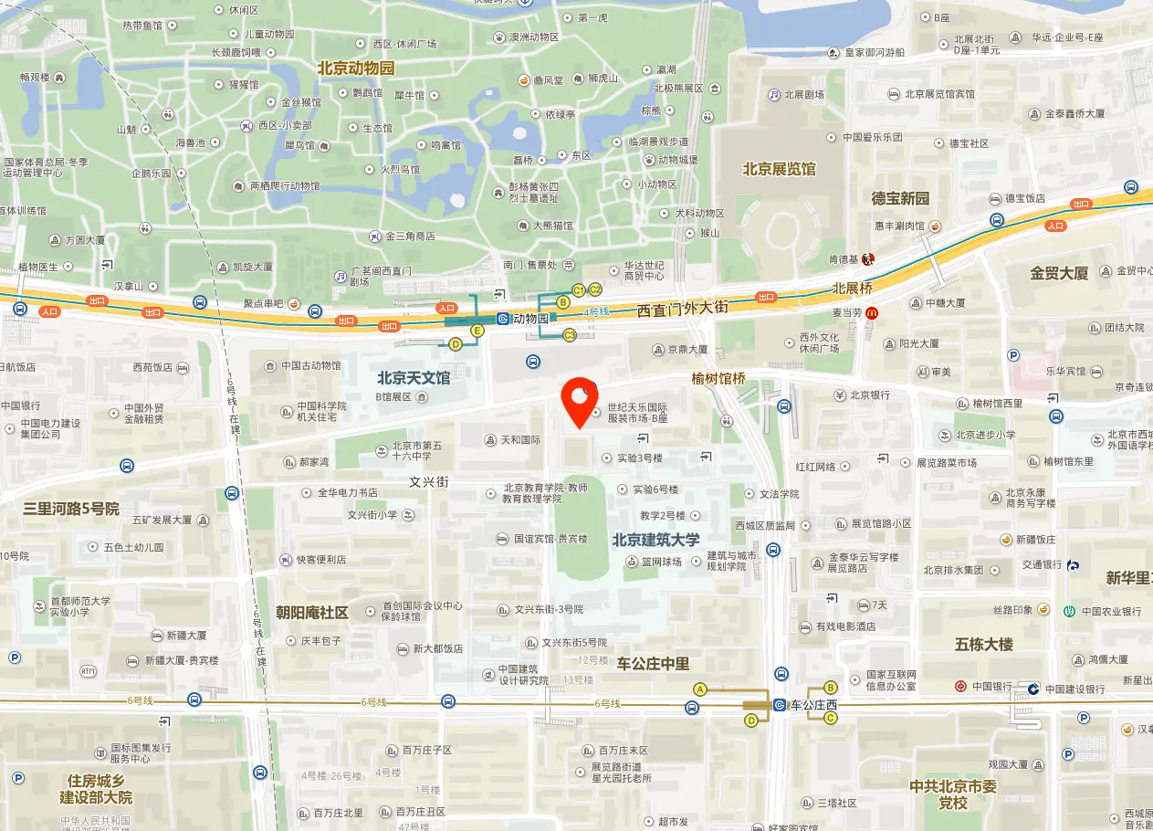 北京金融科技中心地图位置